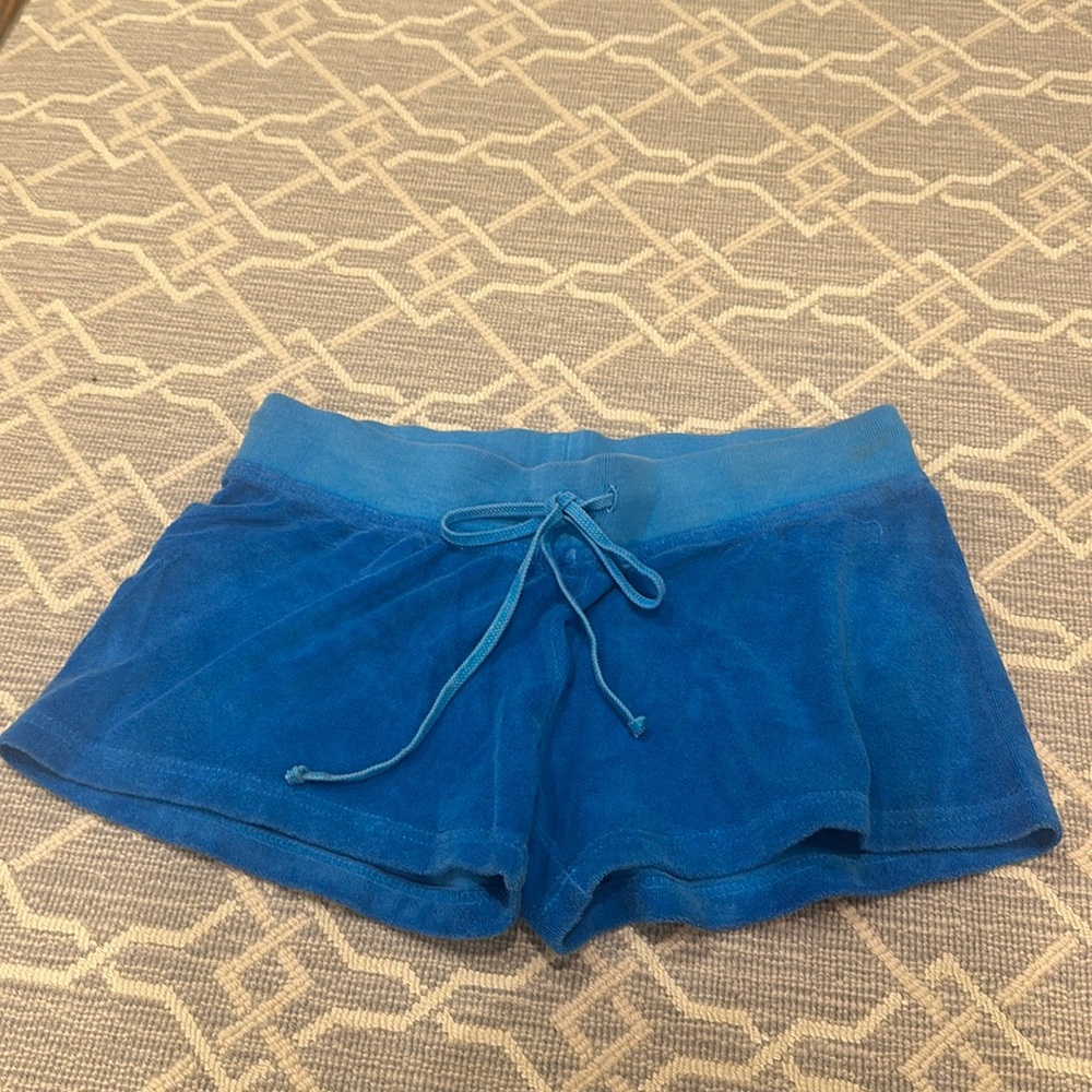 Terry cloth short shorts